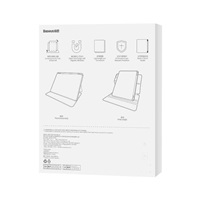 Baseus Minimalist Series magnetický kryt na Apple iPad Pro 12.9‘‘, šedá