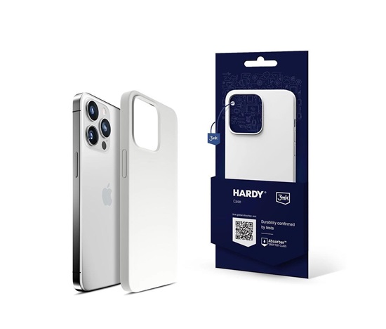 3mk Hardy Silicone MagCase pro Apple iPhone 13 Pro, White