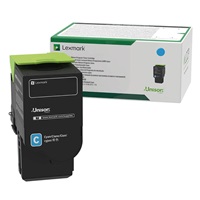 LEXMARK toner azurová pro CS632, CX635 z programu Lexmark return (11 700 str.)