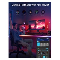 Govee Neon RGBIC LED podsvícení pro stůl