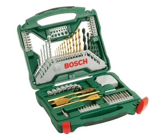 BOSCH 70dílná sada X-Line s povlakem TiN