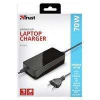 BAZAR - TRUST Univerzální napájecí adaptér pro notebooky Primo 70W-19V Laptop Charger - Poškozený obal (Komplet)