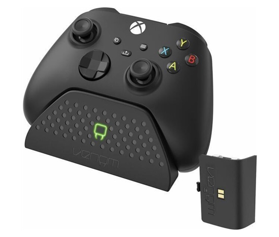 VENOM VS2880 Xbox Series S & X Black Single Docking Station + 1 Battery