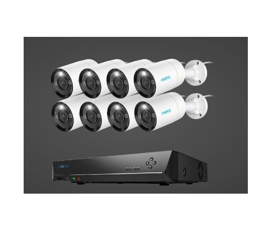 REOLINK bezpečnostní kamerový set RLK16-1200B8, 12MP, 4TB