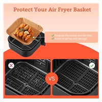 Cosori Papírové formy pro horkovzdušné fritézy 100ks (20cm - 4.5-6L)