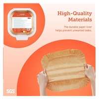 Cosori Papírové formy pro horkovzdušné fritézy 100ks (20cm - 4.5-6L)