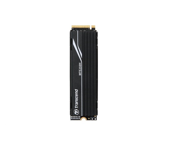 TRANSCEND SSD PCIe 250H 2TB, M.2 2280, PCIe Gen4x4, NVMe, 3D TLC, with Dram(Metal Heatsink)