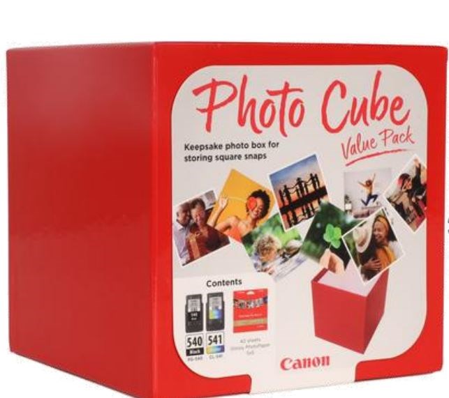 Canon CARTRIDGE  PG-540/CL-541 + fotopapír multipack pro PIXMA MG2150 , MG2250, MG3150, MG3550, MG3650 (360 str.) - front