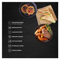 Lauben Sandwich Maker 3in1 900WW