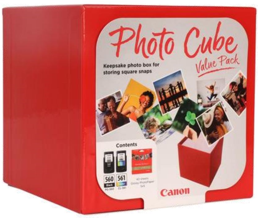 Canon CARTRIDGE  PG-560/CL-561 + fotopapír multipack pro Pixma TS5350, TS5351, TS5352, TS5353, TS7450, TS7451 (360 str.) - front