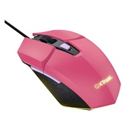 TRUST myš GXT 109P FELOX Gaming Mouse, optická, USB, růžová