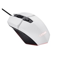TRUST myš GXT 109W FELOX Gaming Mouse, optická, USB, bílá