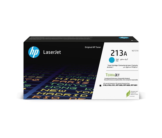 HP 213A Cyn Original LaserJet Toner Crtg (3,000 pages)