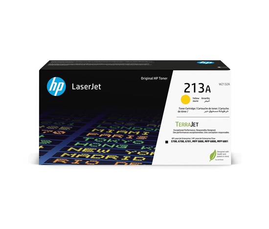 HP 213A Ylw Original LaserJet Toner Crtg (3,000 pages)