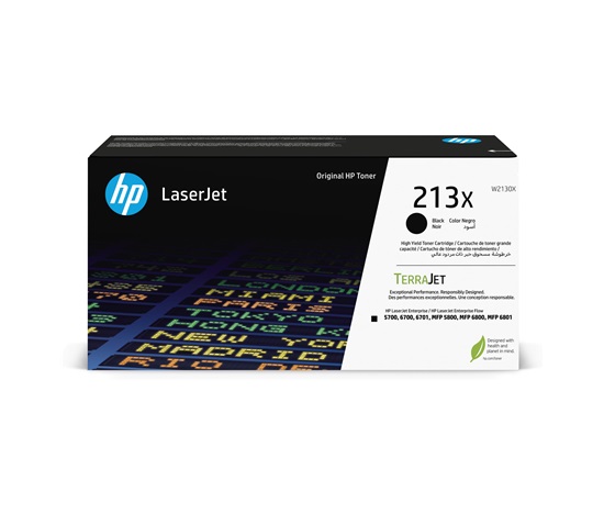 HP 213X Blk Original LaserJet Toner Crtg (9,000 pages)