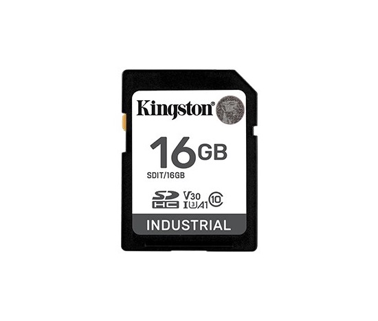 Kingston SDHC karta 16GB Industrial pSLC