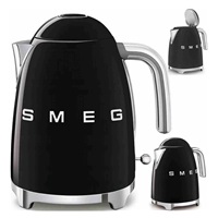 Smeg KLF03BLEU rychlovarná konvice, 1,7 l, (7 šálků), 2400 W, styl 50. let, černá