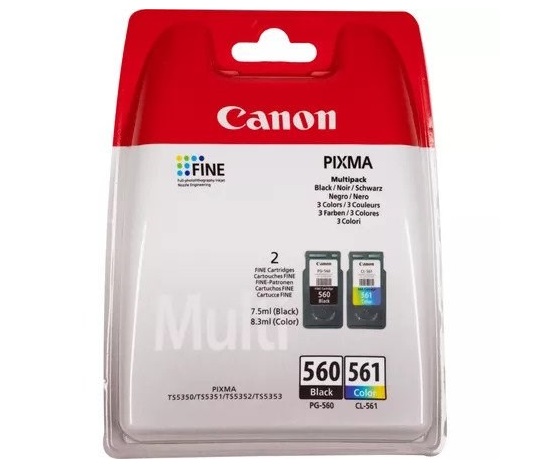 Canon CARTRIDGE PG-560/CL-561 PVP pro PIXMA TS535x, TS535xa, TS745x, TS745xi (180 str.)