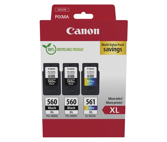 Canon CARTRIDGE PG-560XLx2/CL-561XL MULTI pro PIXMA TS535x, TS535xa, TS745x, TS745xi
