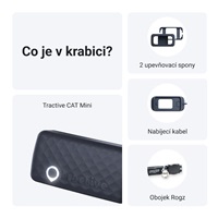 Tractive GPS CAT Mini – sledování polohy a aktivity pro kočky - tmavě modrý