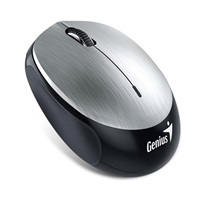 GENIUS myš NX-9000BT/ Bluetooth 4.0/ 1200 dpi/ bezdrátová/ dobíjecí baterie/ stříbrná