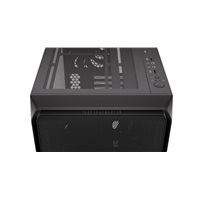 ENDORFY Case Arx 700 Air, Průhledná bočnice, ATX, 5x140mm, černá