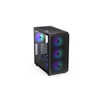 Endorfy skříň Arx 700 ARGB / ATX / 4x 140 ARGB fan (až 8 fans) / 2x USB / USB-C / mesh p. / tvrzené sklo / černá