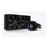 NZXT vodní chladič Kraken 240 ELITE / 2x120mm fan / LCD disp. / 6 let / LGA1851 / AM5