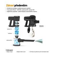 Lauben Stick Vacuum & Mop 3in1 Pet Deluxe 400BC