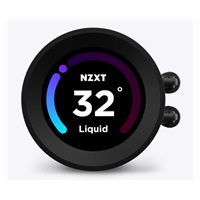NZXT vodní chladič Kraken 280 ELITE RGB / 2x140mm RGB fan / LCD disp. / 6 let / LGA1851 / AM5
