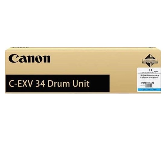 Canon Toner C-EXV 34 C azurová pro iR-CR2030, C2100, C2220i, C2225i, C2230i (51 000 str.)