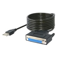 PREMIUMCORD Kabel USB printer kabel, USB na paralelní port