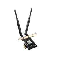 Tenda E33 Wireless AX5400 PCI Express Adapter, WiFi 6E, 802.11ax/ac/a/b/g/n, 5378Mbps
