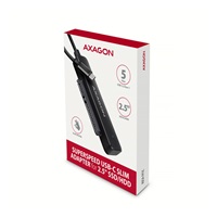 AXAGON ADSA-FP2C USB-C 5Gbps - SATA 6G 2.5" SSD/HDD SLIM adaptér