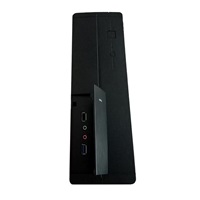 CRONO skříň MT-ITX3 Midi Tower, bez zdroje, černá