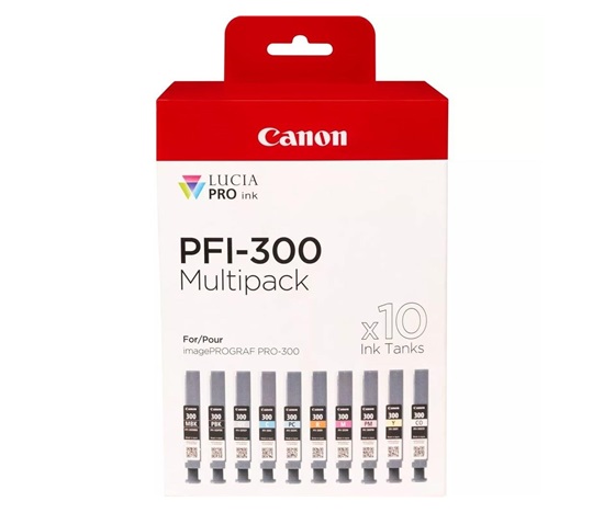 Canon CARTRIDGE PFI-300 10ink Multi Pack pro imagePROGRAF PRO-300
