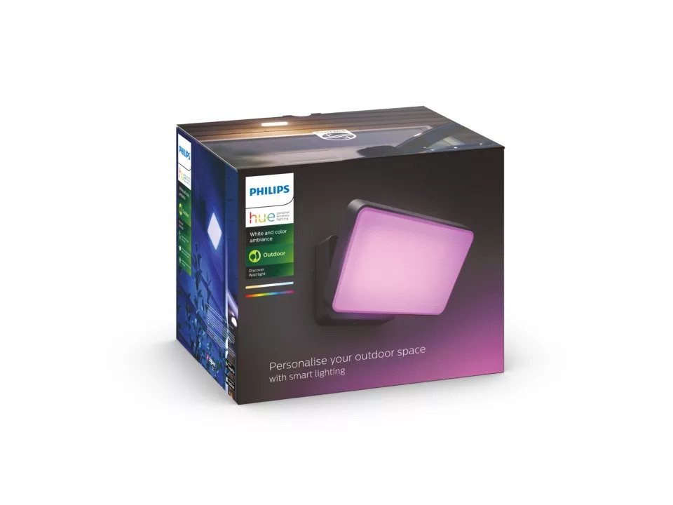 PHILIPS Discover Exteriérové světlometové svítidlo - Hue White and Color Ambience, 230 V - package