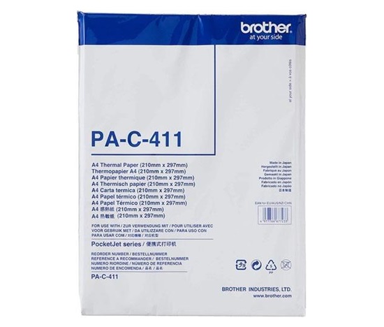 BROTHER papír - PA-C-411 termopapír A4, 100ks