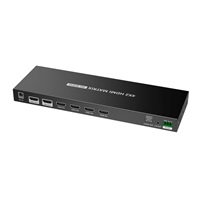 PremiumCord HDMI matrix switch 4:2 , UHD rozlišení 4Kx2K@60Hz HDR, SPDIF, Auto-Downscaling