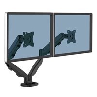 Držák monitoru Fellowes EPPA 2 ramena vedle sebe černý