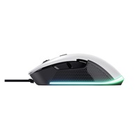 TRUST herní myš GXT 922W YBAR Eco Gaming Mouse, optická, USB, bílá