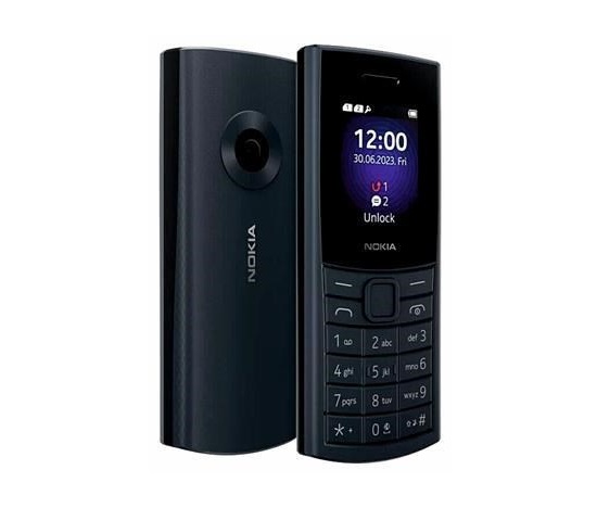 Nokia 110 Dual SIM, 4G, černo-modrá (2023)