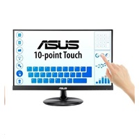ASUS LCD dotekový 21.5" VT229H Touch 1920x1080, lesklý, D-SUB, HDMI, 10-point Touch, IPS, Frameless, USB, VESA