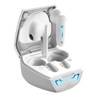 GENIUS bezdrátový headset TWS HS-M920BT/ bílý/ LED/ Bluetooth 5.0/ USB-C nabíjení