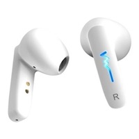 GENIUS bezdrátový headset TWS HS-M920BT/ bílý/ LED/ Bluetooth 5.0/ USB-C nabíjení