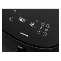 ZWILLING horkovzdušná fritéza, 4 l, 1400 W, 80-200 °C, černá - Electrics