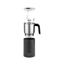 ZWILLING napěňovač mléka, 200 / 400 ml, 600 W, černý - Enfinigy
