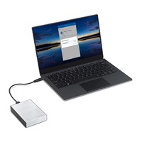 SEAGATE Externí HDD 1TB One Touch PW, USB 3.0, Stříbrná