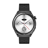 Garett Smartwatch V12 Black leather