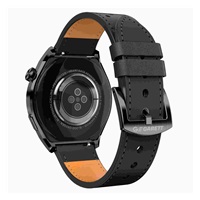 Garett Smartwatch V12 Black leather